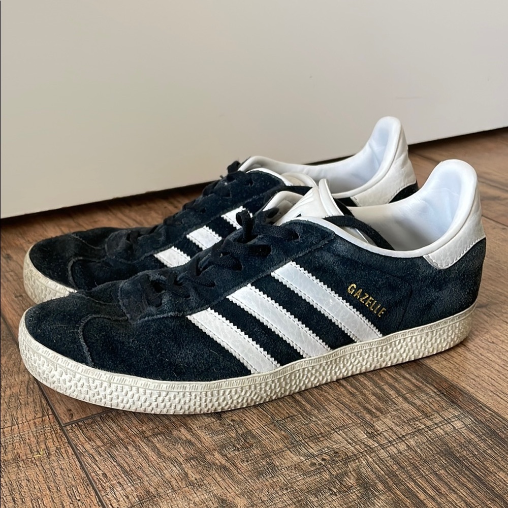 Adidas Gazelle Black and White Sneakers